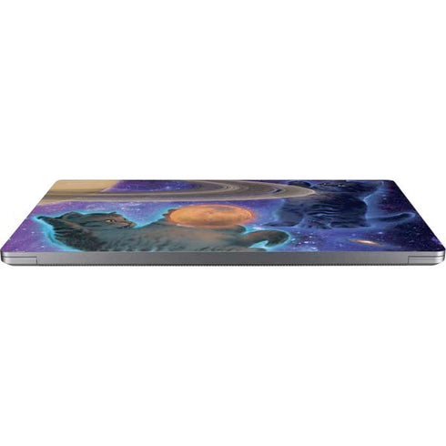 Vincent Hie Cosmic Kittens Universal Laptop 12in (9.8 x 6.8in) Skin